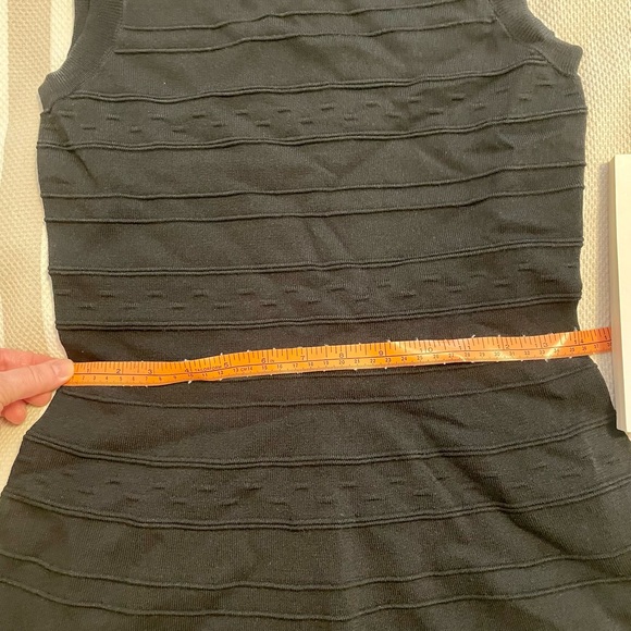 NWOT black knit dress - Picture 6 of 6